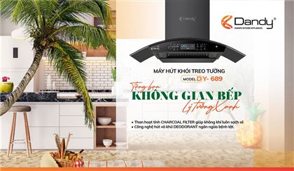 Poster Máy hút khói khử mùi DY-689