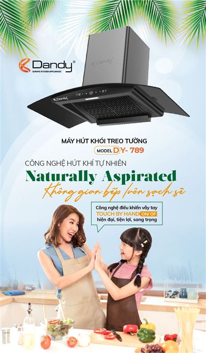 Poster Máy hút khói khử mùi DY-789