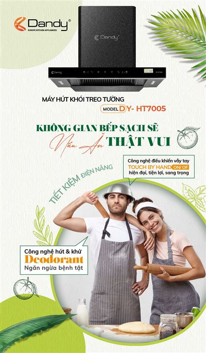 Poster Máy hút khói khử mùi DY-HT7005
