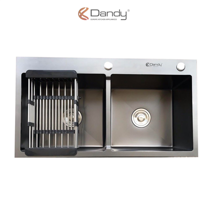 Chậu rửa 2 hố lệch DY-7843N