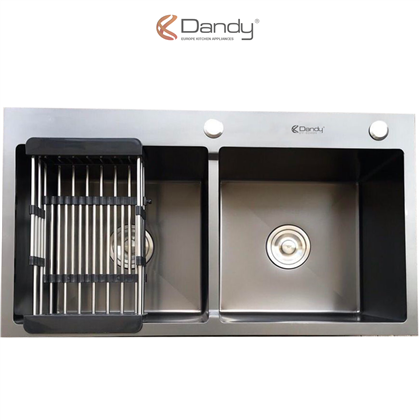 Chậu rửa 2 hố lệch DY-8245N