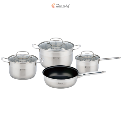 Bộ nồi, chảo rán cao cấp DY-SS404