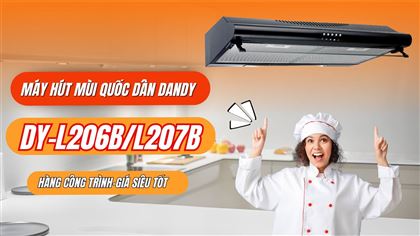 DANDY DY-L206B/L207B Hút mùi quốc dân-Hàng công trình GIÁ siêu tốt | dandy.vn